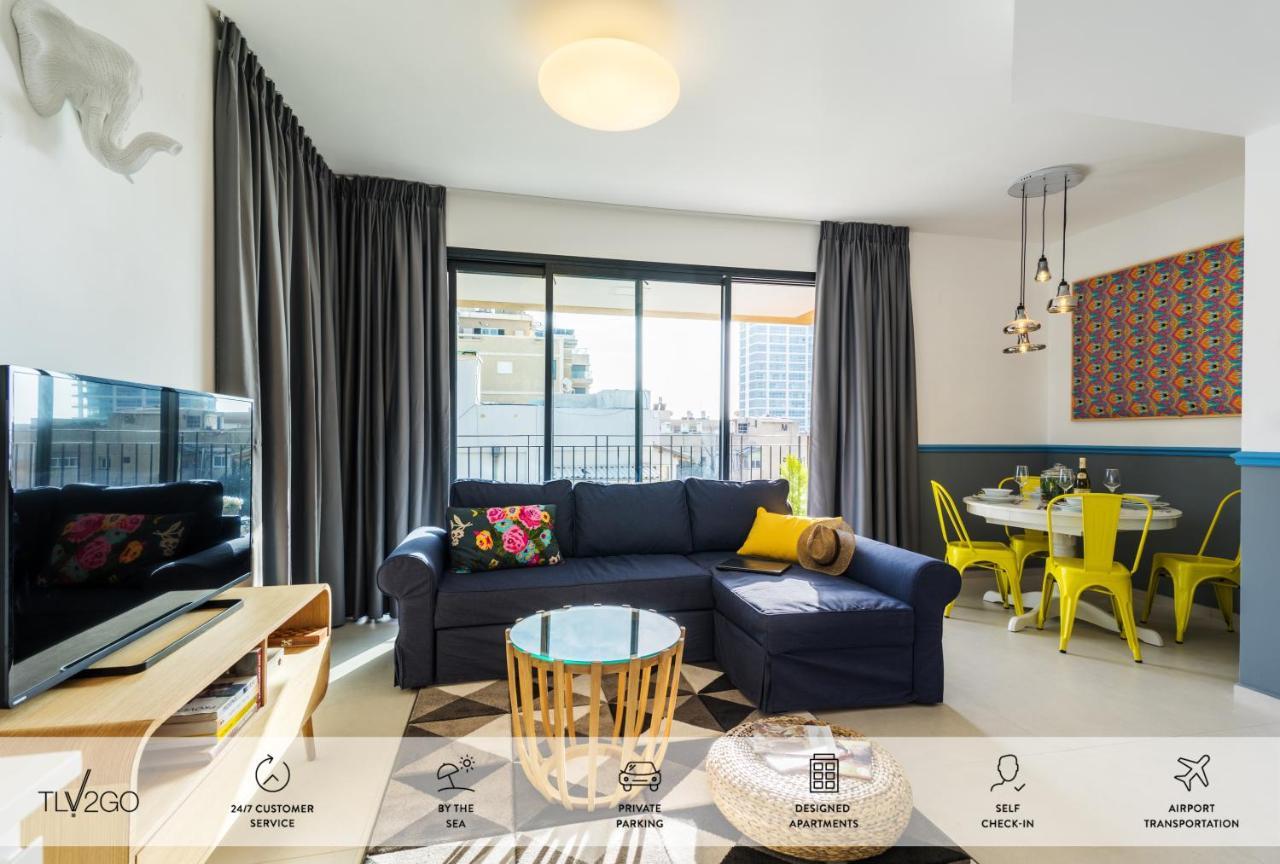 شقة The Promenade Art - By Tlv2Go تل أبيب المظهر الخارجي الصورة